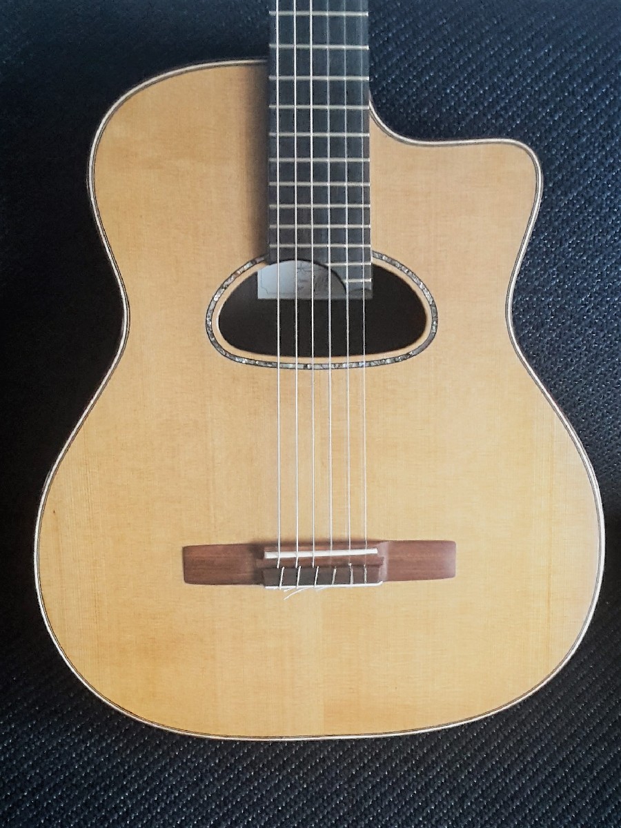 Nylon string gypsy guitar